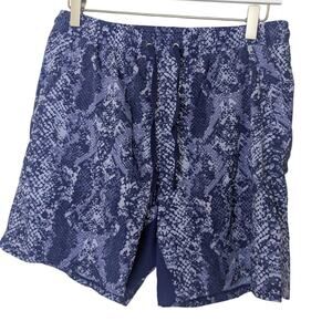 VITALITY Mens Size Small Prime Train Activewear Shorts Lined w Biker Shorts Blue